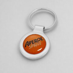 Брелок Aperol для ключей отеля, металл с заливкой