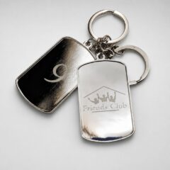 Металлический брелок для ключей отеля «Френдс»